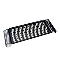 Radiator cover #2 black for Suzuki SV 650 N/S