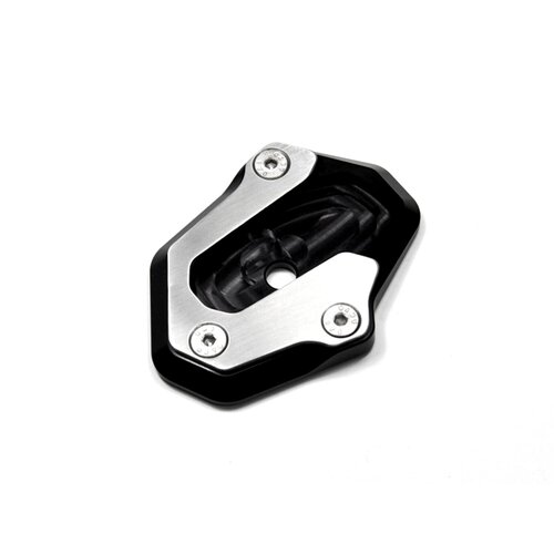Zieger Base de caballete lateral negro para Yamaha XJ 6 F Diversion / XJ 6 N / XJ 6 S Diversion