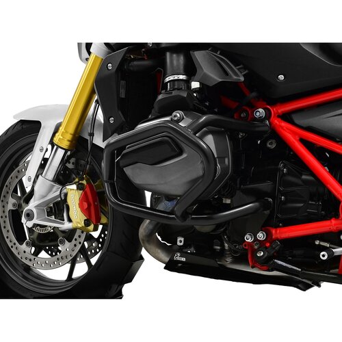 Zieger Defensa de motor negro para BMW R 1200 R LC