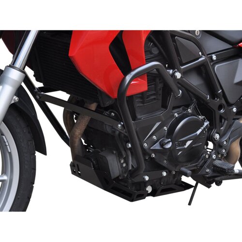 Zieger Defensa de motor negro para BMW F 700 GS / F 800 GS