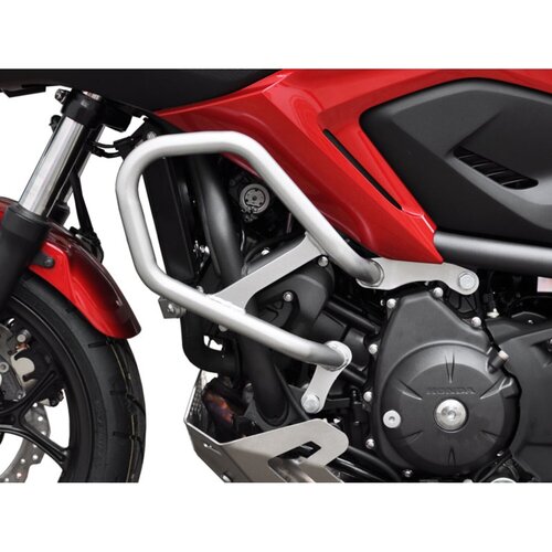 Zieger Pare-carters argent pour Honda NC 700S/X / NC 750 S / NC 750 X