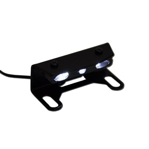 Zieger Portatarga Pro nero per Kawasaki Z 650