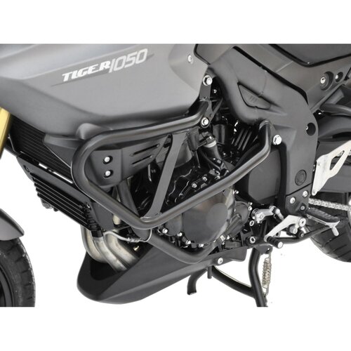 Zieger Defensa de motor negro para Triumph Tiger 1050