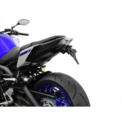 Zieger Support de plaque Pro noir pour Yamaha MT-09