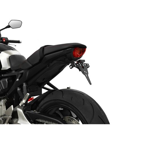 Zieger Portatarga Pro nero per Honda CB 1000 R
