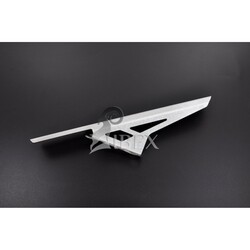 Protège-chaîne argent pour Kawasaki Versys 650