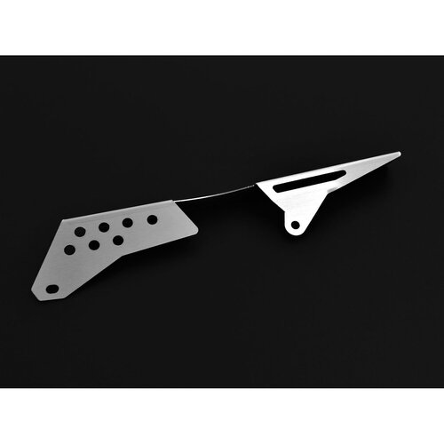 Zieger Protège-chaîne argent pour Kawasaki ZRX 1200