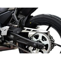 Protège-chaîne argent pour Kawasaki Z 650