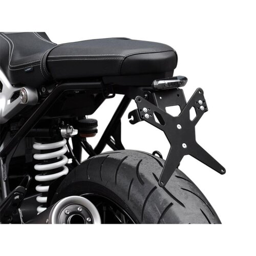 Zieger Portamatrículas X-Line negro para BMW R nine T