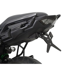 Licence plate holder X-Line black for Kawasaki Versys 650