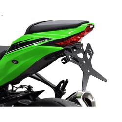 Portatarga X-Line nero per Kawasaki ZX-10R