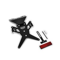 Portamatrículas X-Line negro para Suzuki GSR 750