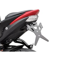 Portatarga X-Line nero per Suzuki GSX-S 1000