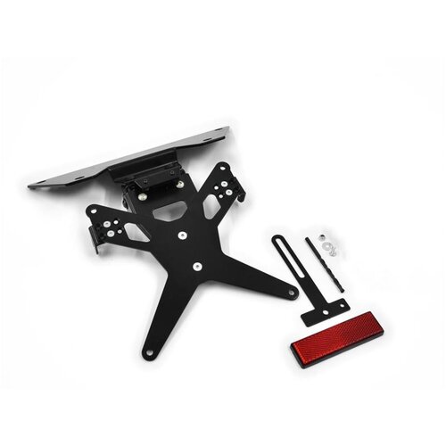 Zieger Licence plate holder X-Line black for Suzuki SV 650 S / N