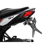 Portatarga X-Line nero per Suzuki SV 650