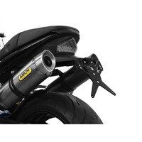 Kennzeichenhalter X-Line Schwarz für Triumph Speed Triple 1050/R