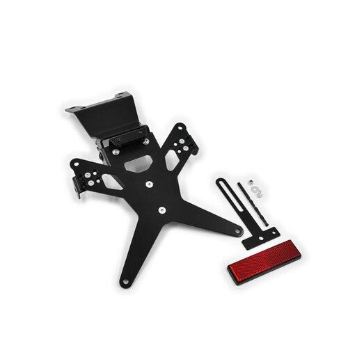 Zieger Portamatrículas X-Line negro para Triumph Speed Triple 1050/R