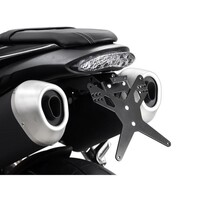 Kennzeichenhalter X-Line Schwarz für Triumph Speed Triple 1050 R/RS/S