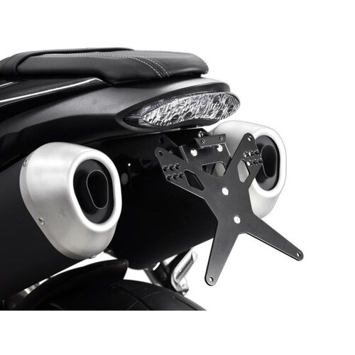 Zieger Kennzeichenhalter X-Line Schwarz für Triumph Speed Triple 1050 R/RS/S