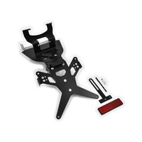 Licence plate holder X-Line black for Triumph StreetTriple 675/R