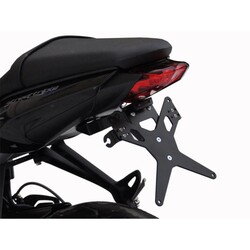 Kennzeichenhalter X-Line Schwarz für Triumph Street Triple 675/R / Street Triple 765/R