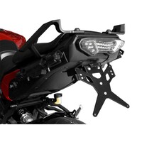 Portatarga X-Line nero per Yamaha MT-07 Tracer