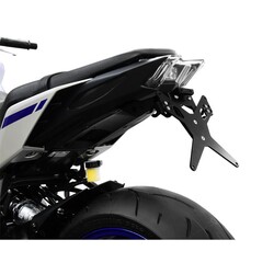 Portatarga X-Line nero per Yamaha MT-09