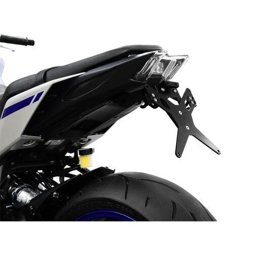 Zieger Portamatrículas X-Line negro para Yamaha MT-09