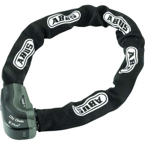 Abus Granit CityChain XPlus 1060/110 Chain Lock with 10 mm Hexagonal Chain, 110 cm Length