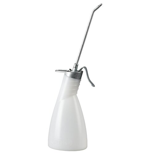 Pressol Oliespuit Wit met 165 mm Aluminium Tuit, 300 ml, Dubbelwerkende Messingpomp