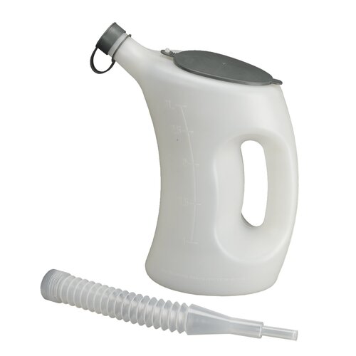 Pressol Messbecher, Transparent mit Deckel, 3 Liter, 0,5L Skalenteilung