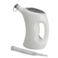Transparante Maatbeker 5 L met Beschermdeksel en 160 mm Flexibele Tuit