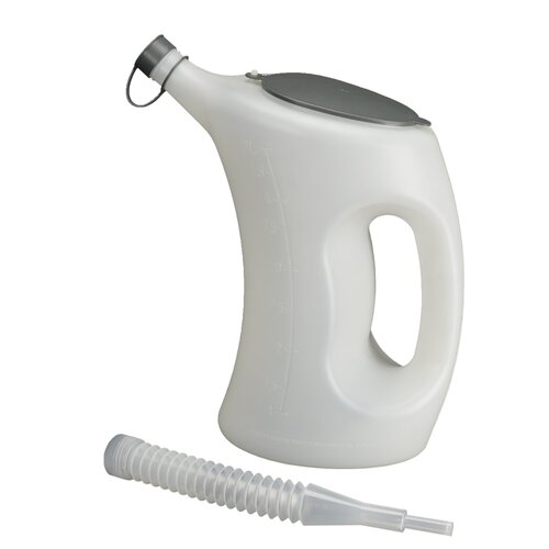 Pressol Transparent Measuring Jug 5 L with Protective Cover and 160 mm Flexible Spout
