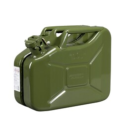Bidón metálico verde oliva 10 L