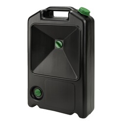 Olie-opvangbak 7L Zwart Met Hengsel