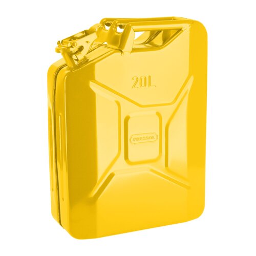 Pressol Bidón Metálico Amarillo 20 L RAL 1018 Acero Soldado Homologado UN