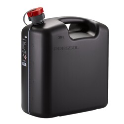 Tanica HDPE 20 L Grigio Scuro con Beccuccio Flessibile