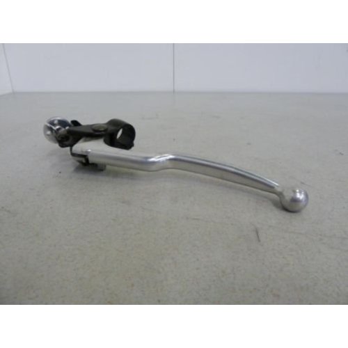 Emgo Left Clutch Lever in Brushed Aluminium with Black Holder for 22 mm (7/8 Inch) Handlebars