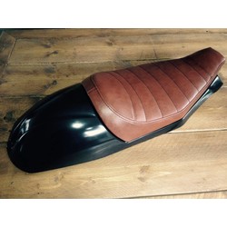 Selle chocolate Tuck N' Roll Triumph Bonneville 2008 avec assise 53