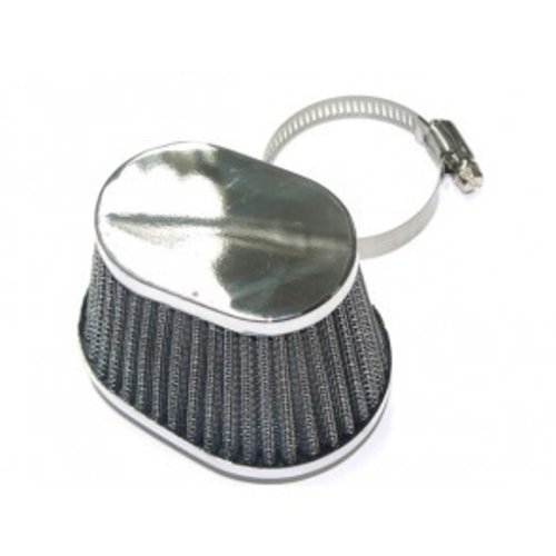 Oval Chrome Air Pod Filter