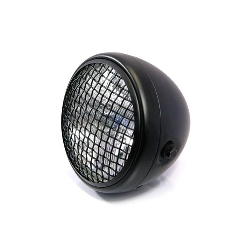 7 " Scrambler Headlight Black