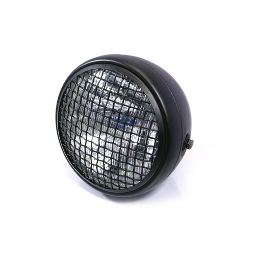 7 " Scrambler Headlight Black