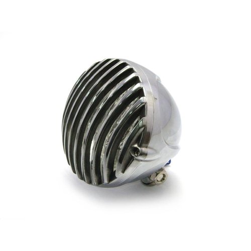 4.5" Prison Headlight Bottom Mount Polished