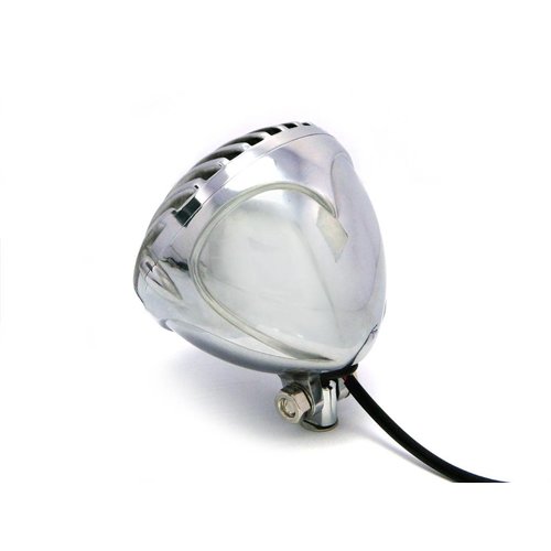 4.5" Prison Koplamp Bottom Mount Polished