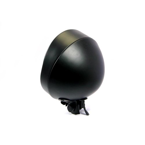 5.9" Flat Headlight Bottom Mount Black