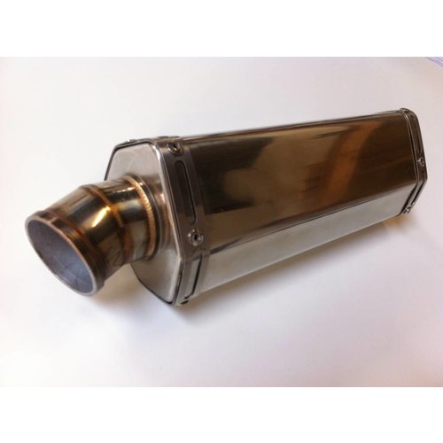 GP Muffler Short "Hexa" Stainless Steel 51mm