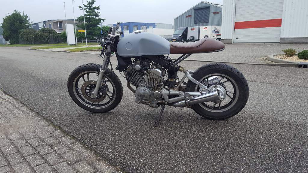 Yamaha v Twin Cafe Racer