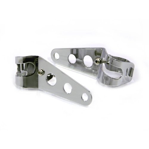 32mm - 40mm Chrome Headlight Brackets