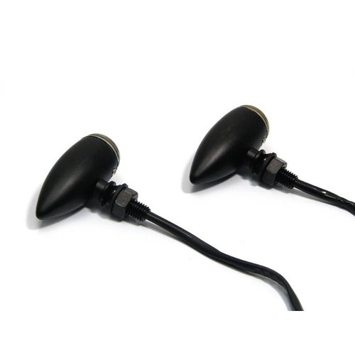 Bullet Turn Signals Black Smoke