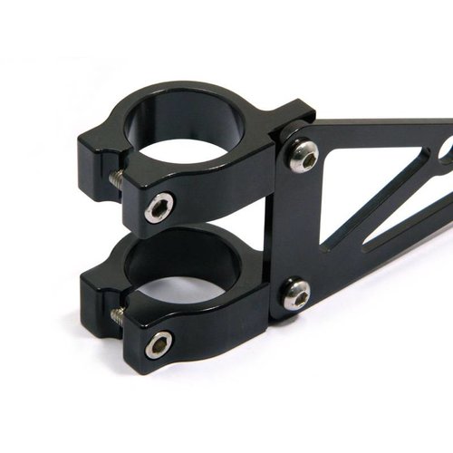 Luxe Koplamp Steunen / Lamporen "Black"